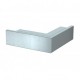 LKM A40060FS 6247571 OBO BETTERMANN angle extérieur, avec couvercle, 40x60mm, bande galvanisée, DIN EN 10147..