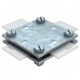 256 A-DIN 30 FT 5314658 OBO BETTERMANN Cross-conector para FL30xFL30, s / chapa, 30 mm, galvanizado a quente..