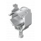 2056N SAS 8 VA 1167006 OBO BETTERMANN Profil pince sur pour l'écran de connexion, 4-8mm, acier inoxydable 1...