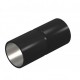 SV32W SW 2046585 OBO BETTERMANN Plug-in-Stahlhülse, Ø32mm, Schwarz, Gemalt, Stahl, St