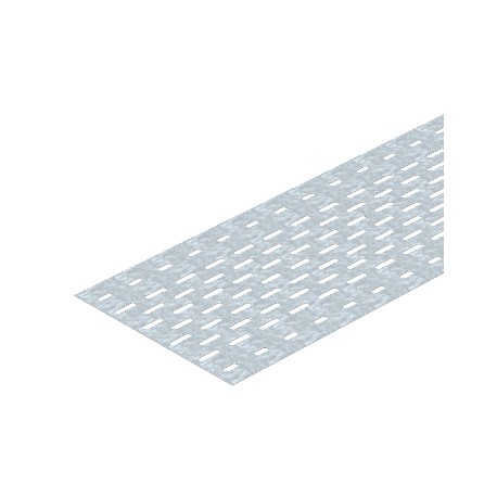 ELB-L 40 FS 6103286 OBO BETTERMANN plaque d'insertion perforée pour chemins de câbles, 400x3000, Strip-zingu..