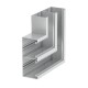 GA-DF90210EL 6279623 OBO BETTERMANN Ángulo plano, 2 compartimentos, 90x210mm, anodizado, Aluminio, Alu