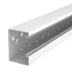 GS-A90130RW 6277500 OBO BETTERMANN Montaggio dispositivi a canale, asimmetrica, 90x130x2000, bianco puro, 90..