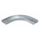 WRB 90 130 FT 6098348 OBO BETTERMANN 90° bend for wide span cable tray 110, 110x300, Hot-dip galvanised, DIN..
