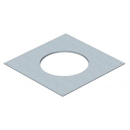 DUG 250-3 R4 7400471 OBO BETTERMANN Tapa de montaje, 250-2/3 para R4, 282x282x4, galvanizado en banda, DIN E..