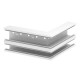 GS-DA70170RW 6278210 OBO BETTERMANN asimmetrica 70x170mm angolo esterno, bianco puro, 9010 Acciaio St