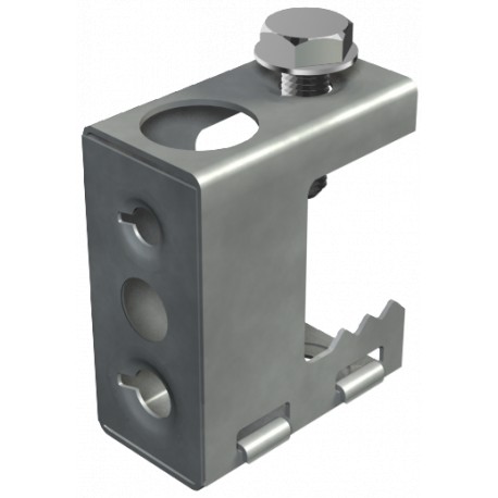 TK 213 1484702 OBO BETTERMANN Träger Schraubzwinge, 2-13mm, verzinkt, Deltatone 500, Stahl, St