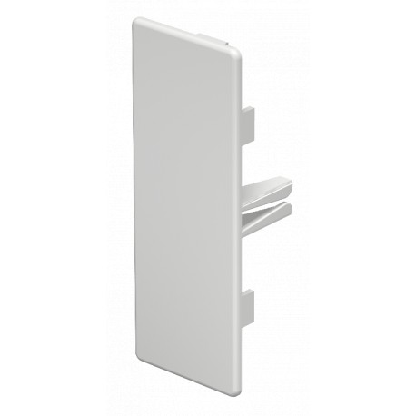 WDK HE40110RW 6193242 OBO BETTERMANN Tapa final, 40x110mm, blanco puro, 9010, Cloruro de polivinilo, PVC