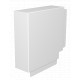 WDK HF80210RW 6193025 OBO BETTERMANN angle plan, 80x210mm, blanc pur, 9010, du chlorure de polyvinyle, PVC