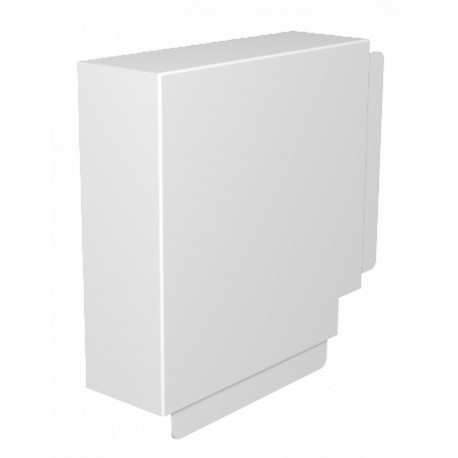 WDK HF80210RW 6193025 OBO BETTERMANN angle plan, 80x210mm, blanc pur, 9010, du chlorure de polyvinyle, PVC