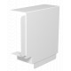 WDK HF80170RW 6193021 OBO BETTERMANN angle plan, 80x170mm, blanc pur, 9010, du chlorure de polyvinyle, PVC