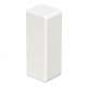 WDK HE10030RW 6154522 OBO BETTERMANN embout, 10x30mm, blanc pur, 9010, du chlorure de polyvinyle, PVC