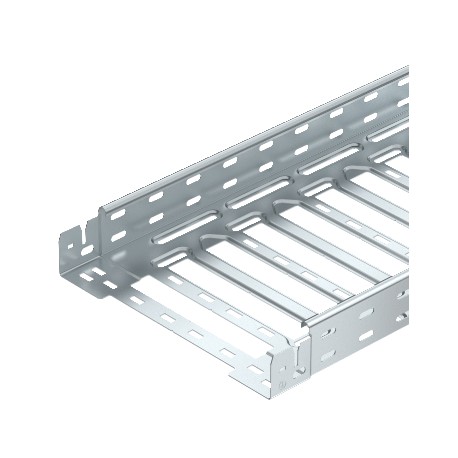 MKSM 640 FT 6059027 OBO BETTERMANN Cable tray MKSM perforated with quick connector, 60x400x3050, Hot-dip gal..