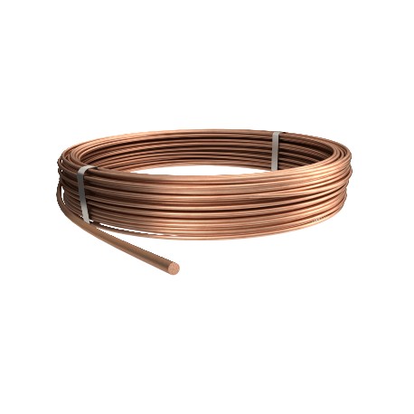 RD 10-CU 5021502 OBO BETTERMANN condutor redondo, rolo de 50 m, 10mm, cobre, Cu