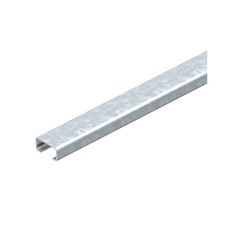 C30 2M FS 1110004 OBO BETTERMANN Profile rails unperforated, slot width 16 mm, 2000x30x15, Strip-galvanised,..