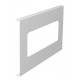 D2-3 170RW 6194214 OBO BETTERMANN Plaque de montage triple prise, 170x300mm, blanc pur, 9010, du chlorure de..