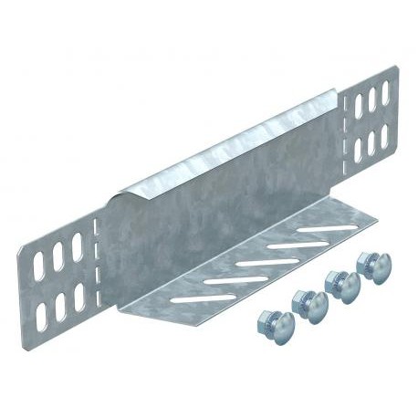 RWEB 650 DD 7106126 OBO BETTERMANN réduit la fermeture / de fin de bac à câble, 60x500, aluminium revêtu de ..