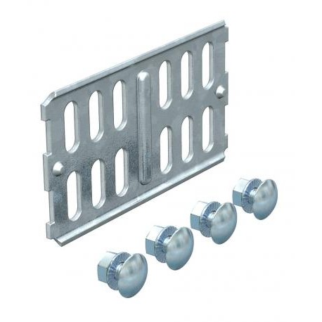 RLVK 60 FS 6067093 OBO BETTERMANN Unión recta, para bandeja portacables, 60x100, galvanizado en banda, DIN E..
