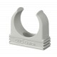 2955 F M50 STGR 2149333 OBO BETTERMANN Schnell Clip schwer entflammbaren, M50, steingrau, 7030, Polypropylen..