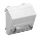 MTS-DVI S RW1 6104742 OBO BETTERMANN Tome-se, DVI, multimídia com conexão a parafuso, 45x45mm, puro branco, ..