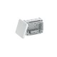 T 100 KL 2007436 OBO BETTERMANN Junction box with terminal strip + entries, 151x117x67, Light grey, 7035, Po..