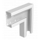 GS-DFF70170RW 6278230 OBO BETTERMANN Flachwinkel fallend asymmetrisch, 70x170mm, reines Weiß, 9010, Stahl, St