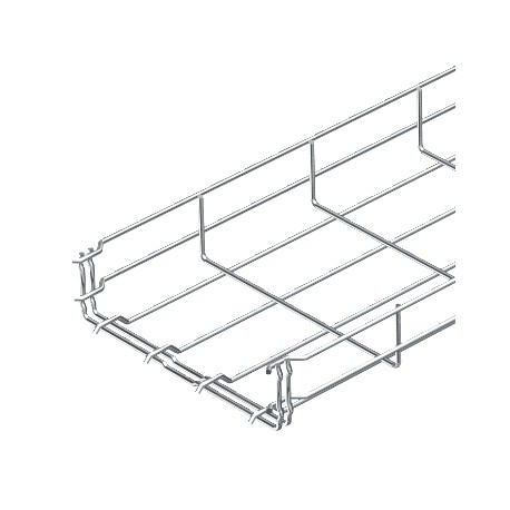 GRM 55 200 4.8 G 6001447 OBO BETTERMANN Mesh cable tray GRM wire thickness: 4.8 mm, 55x200x3000, Electrogalv..