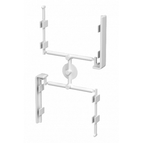 GEK-KS45-3 6116163 OBO BETTERMANN Embellecedor de unión, para GEK-K53160-3, 3 compart., blanco puro, 9010, C..