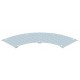 WDBRL 90 60 FS 6231500 OBO BETTERMANN a livello di sistema arco 110 e 160 90 ° copertura curva, B600mm, Stri..