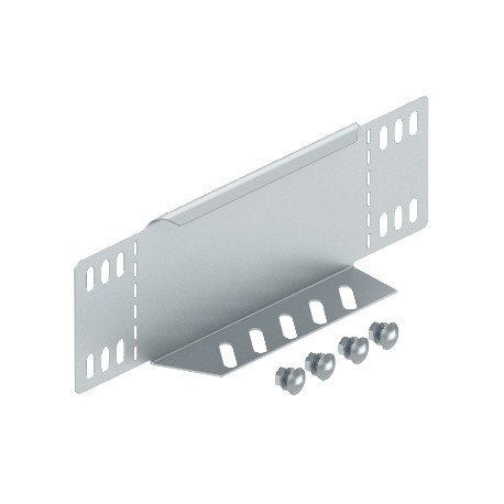 RWEB 810 FS 7110103 OBO BETTERMANN ridotto di chiusura / fine per passerelle, 85x100, striscia zincato, ango..