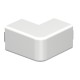 WDK HA25025RW 6192173 OBO BETTERMANN External corner hood , 25x25mm, Pure white, 9010, Polyvinylchloride, PVC