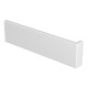 GS-OTARW 6279870 OBO BETTERMANN Tapa, para ángulo exterior 80, 300x30x80mm, blanco puro, 9010, Acero, St