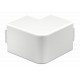 WDK HA60060RW 6192319 OBO BETTERMANN angle extérieur, 60x60mm, blanc pur, 9010, du chlorure de polyvinyle, P..
