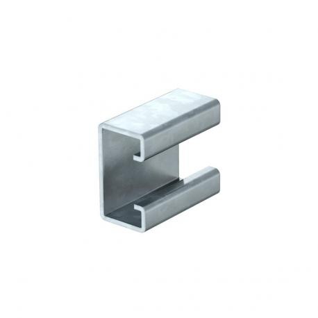 DSK 25 FT 6416446 OBO BETTERMANN espaçador, para uso no perfil US 3 46x40x22,5, galvanizado a quente, DIN EN..
