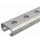 2062 L 2M FT 1109529 OBO BETTERMANN Profile rails perforated, slot width 12 mm, 2000x27x12,5, Hot-dip galvan..