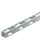 AZK 050 FS 6075096 OBO BETTERMANN AZ petit canal, perforé, 50x50x3000, bande galvanisée, DIN EN 10147, Acier..