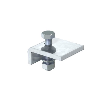 KL1 20 S FT 6354122 OBO BETTERMANN Bloccaggio flangia per travi in ​​acciaio 20 mm, 60x50, zincato a caldo, ..