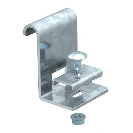 LAS 60 FS 6221351 OBO BETTERMANN Pièce de raccordement pour échelle de plateau, H60mm, bande galvanisée, DIN..