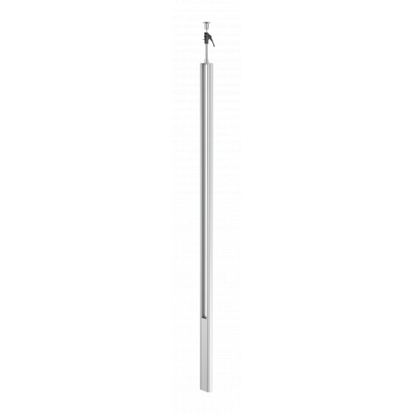 ISST70140EL 6288933 OBO BETTERMANN Service pole floor/ceiling, 64x145x3000, Anodised, Aluminium, Alu