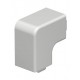 WDK HF25025RW 6192785 OBO BETTERMANN angle plan, 25x25mm, blanc pur, 9010, du chlorure de polyvinyle, PVC
