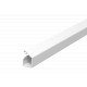 WDKMD12RW 6150284 OBO BETTERMANN Mini trunking w. adhesive film and hinged upper part, 12x12x2000, Pure whit..