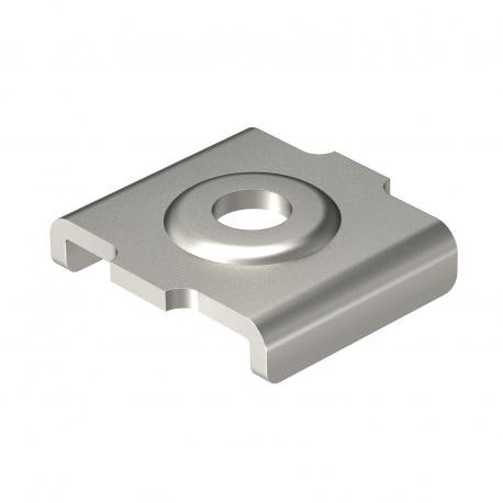 GKB 34 VA 6016676 OBO BETTERMANN Pezzo di serraggio per il vassoio della maglia, acciaio inox 1.4301, VA, 1...
