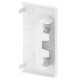GK-E70130RW 6274570 OBO BETTERMANN embout, 70x130mm, blanc pur, 9010, du chlorure de polyvinyle, PVC