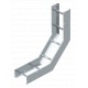 WLBS 90 163 FT 6230431 OBO BETTERMANN Curva de 90 ° ascendente, p / band.esc. de vão largura 160, 160x300, g..