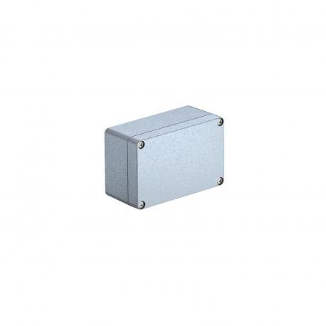 Mx 151008 LGR 2011316 OBO BETTERMANN Boîte vide en aluminium, 150x100x80, gris clair, RAL 7035, peinture éle..