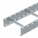 LG 115 VS 3 FS 6216413 OBO BETTERMANN Bandeja de escalera, con peldaño VS, 110x500x3000, galvanizado en band..
