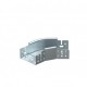 RBM 45 610 FS 6041040 OBO BETTERMANN 45 ° courbe, avec une connexion rapide, 60x100, bande galvanisée, DIN E..