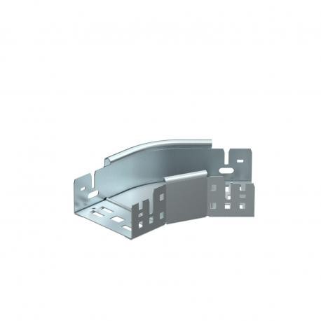 RBM 45 610 FS 6041040 OBO BETTERMANN 45 ° courbe, avec une connexion rapide, 60x100, bande galvanisée, DIN E..