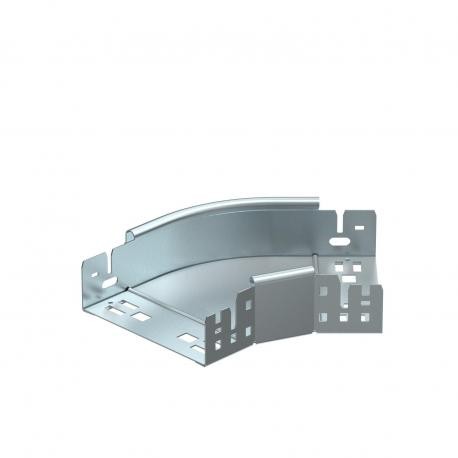 RBM 45 615 FS 6041042 OBO BETTERMANN 45 ° curva, com conexão rápida, 60x150, banda galvanizado, DIN EN 10147..