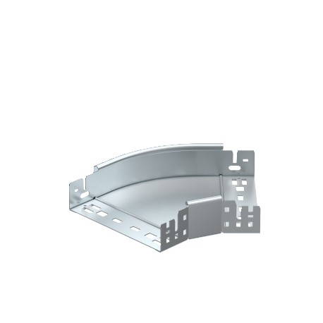 RBM 45 620 FS 6041044 OBO BETTERMANN 45 ° curva, con connessione veloce, 60x200, banda zincato, DIN EN 10147..